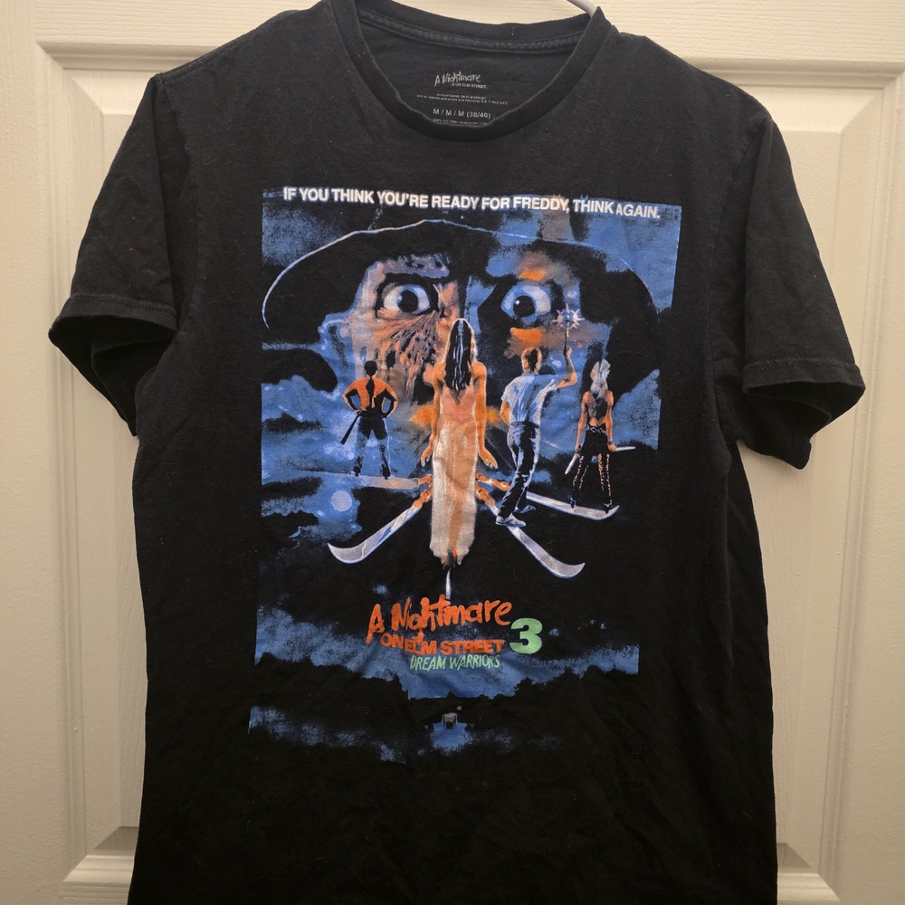 Vintage  "A Nightmare on Elm Street 3 " Shirt